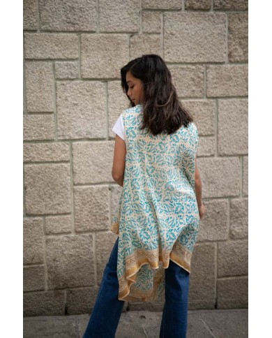 Chaleco Love Algodón fino Block