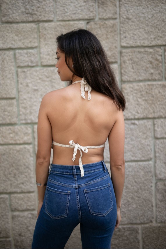 Top Cauri Crochet Boho