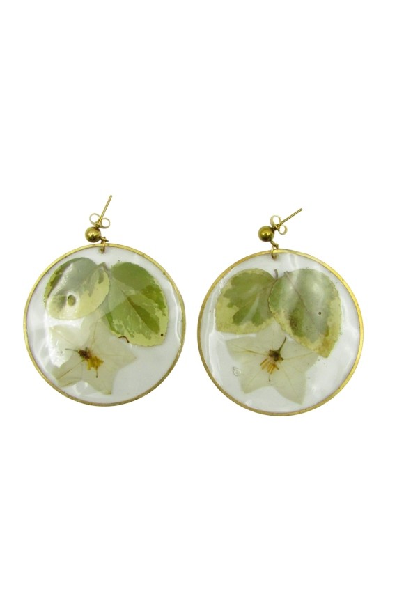 Pendientes Resina Maya