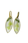 Pendientes Resina Flora