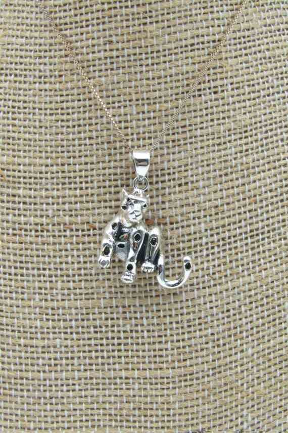 Colgante Plata Guepardo