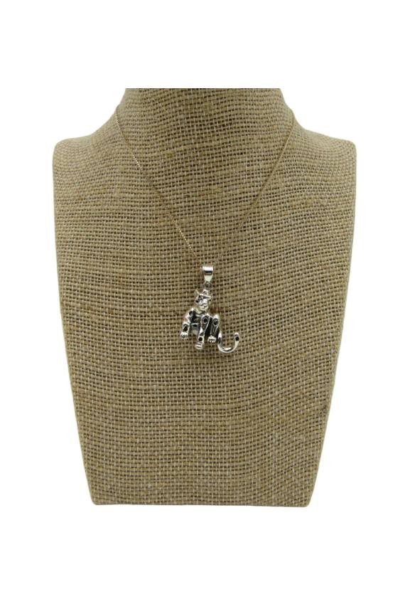 Colgante Plata Guepardo