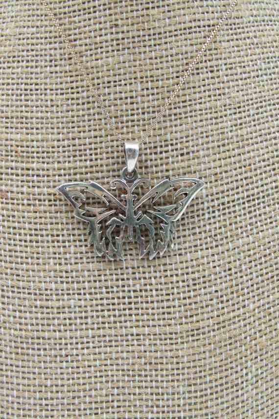 Colgante Plata Butterfly