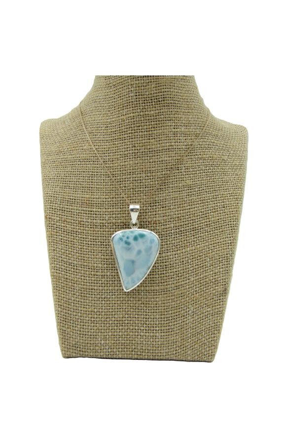 Colgante Plata Larimar Darya
