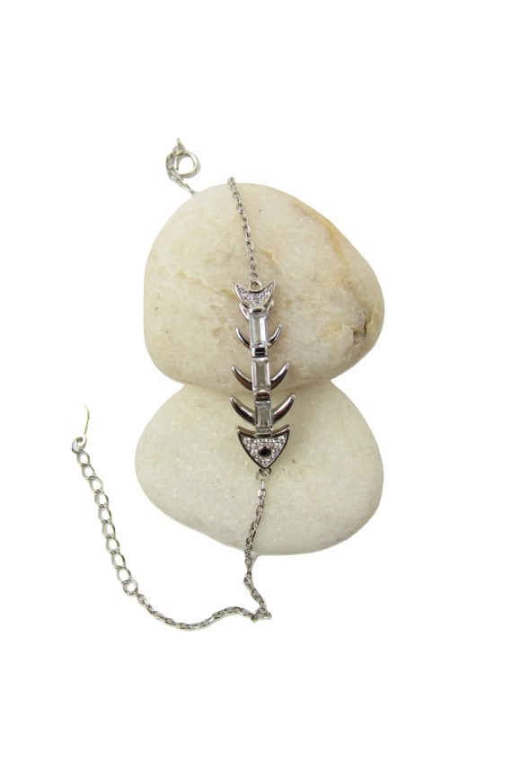 Pulsera Raspa – Plata de Ley con Circonitas