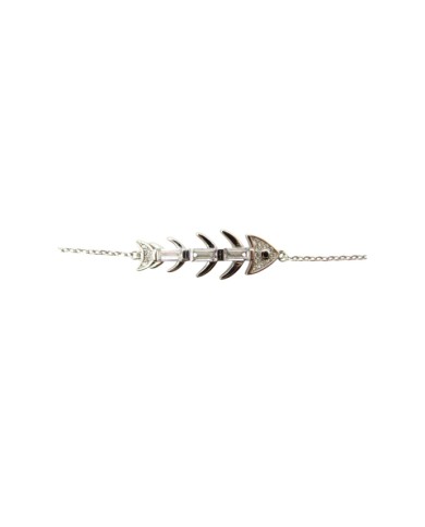 Pulsera Raspa – Plata de Ley con Circonitas
