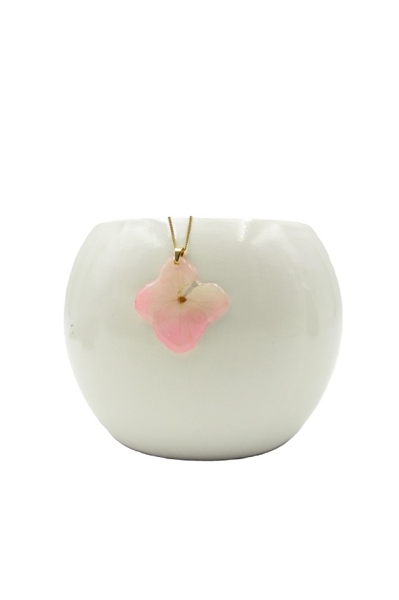 Collar Resina Kalinda flor natural encapsulada Collar Resina Kalinda flor natural encapsulada