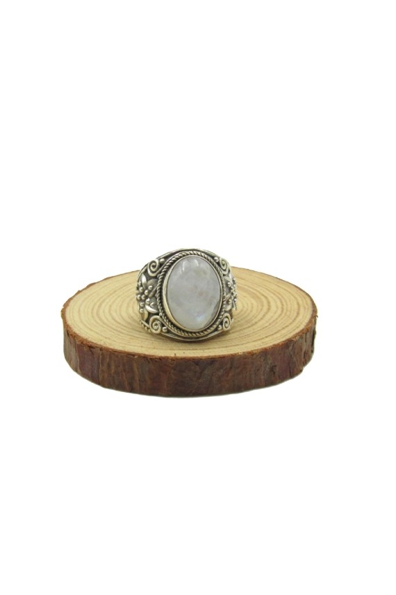 Anillo Plata Piedra Luna