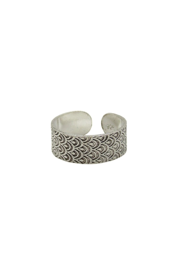 Anillo Plata Midi Ondas