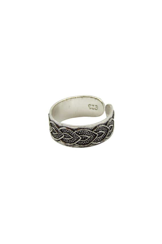 Anillo Plata Midi Pétalos