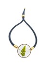 Pulsera Resina Flor Helecho
