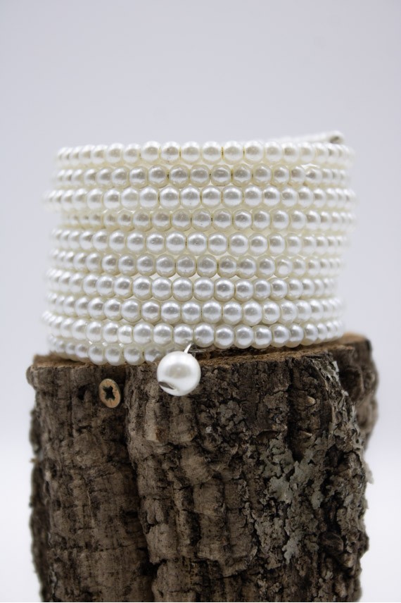 Pulsera enrollable perlas Jasmin