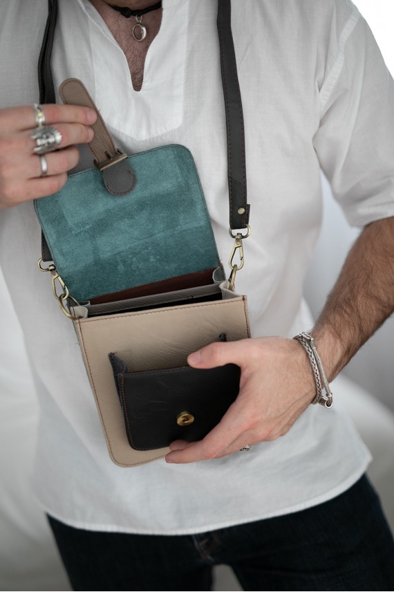 Bolso Hombre James by Soruka Azul Bolso Hombre James by Soruka Azul