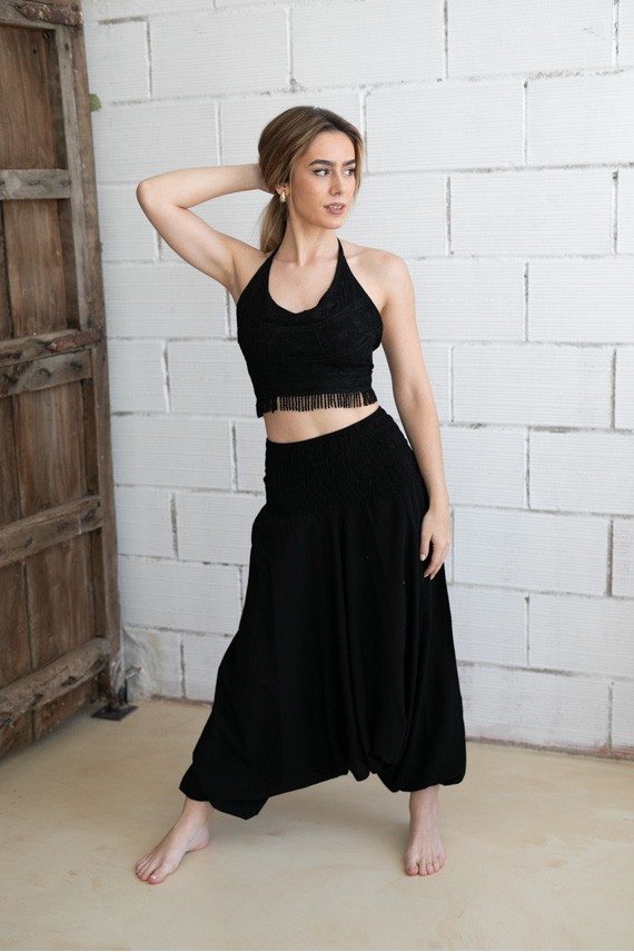 Sarouel boho algodón Nómada