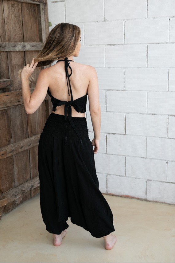 Sarouel boho algodón Nómada