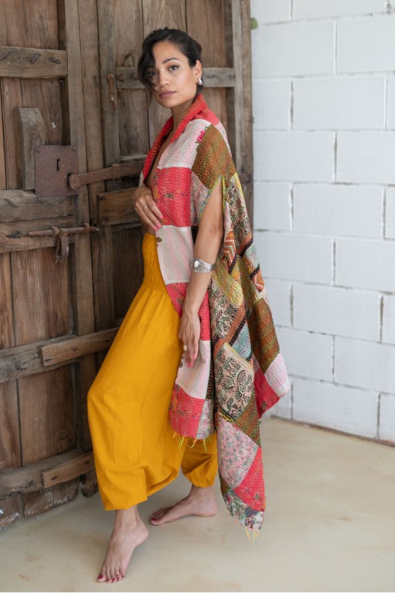 Sarouel boho algodón Nómada