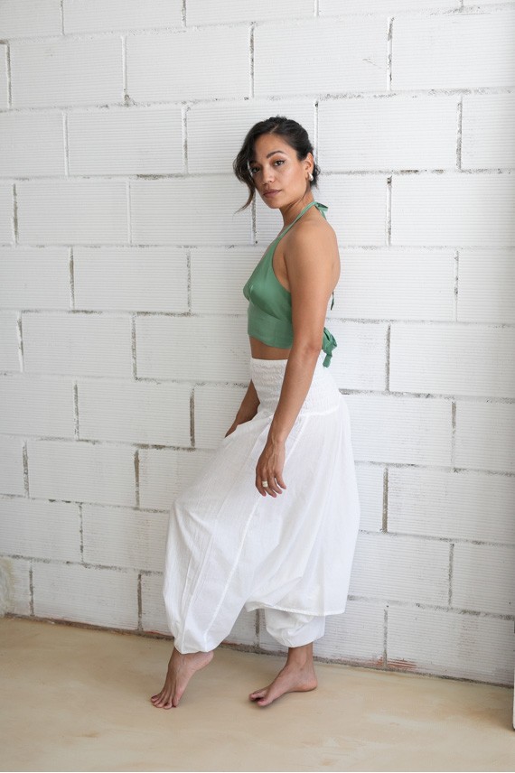 Sarouel boho algodón Nómada