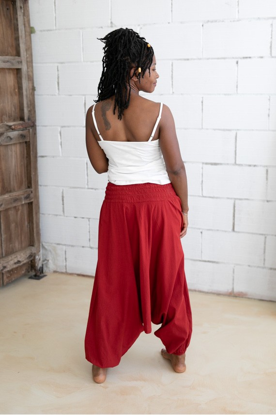 Sarouel boho algodón Nómada