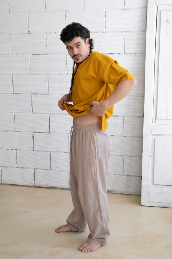 Pantalón Algodón Natural Aladín