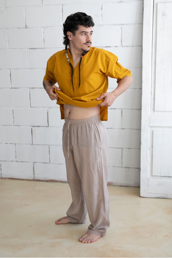 Pantalón Algodón Natural Aladín
