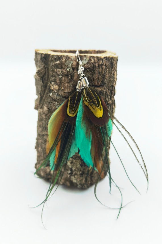 Pendientes pluma Yann Pendientes pluma Yann
