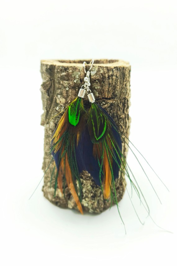 Pendientes pluma Yann Pendientes pluma Yann