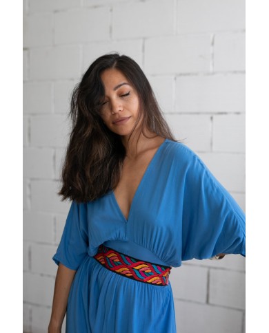 Cinturón tela colorful