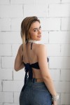 Top Seda Liso Eskorzo Top Seda Liso Eskorzo
