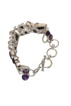 Pulsera Plata Amatista