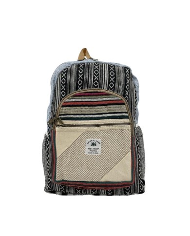 Mochila Étnica Algodón Estilo Himalaya A Mochila Étnica Algodón Estilo Himalaya A