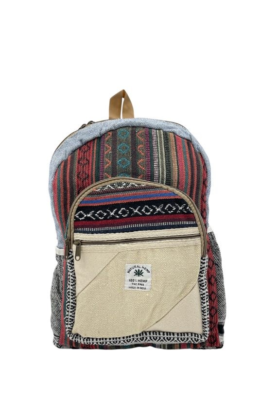 Mochila Étnica Algodón Estilo Himalaya B Mochila Étnica Algodón Estilo Himalaya B