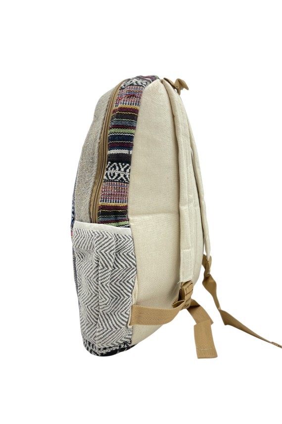 Mochila Étnica Algodón Estilo Himalaya B Mochila Étnica Algodón Estilo Himalaya B