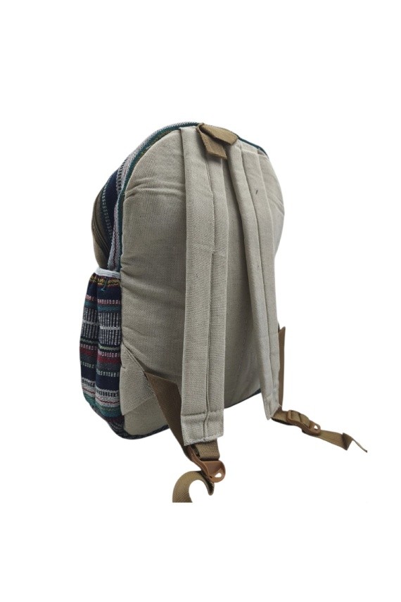 Mochila Étnica Algodón Azul Mochila Étnica Algodón Azul