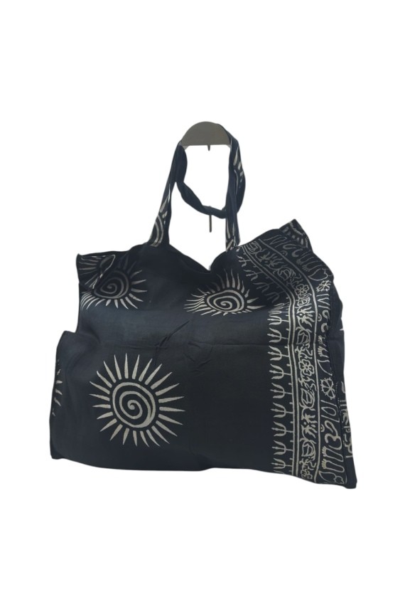 Bolso tela grande Sol de Om Bolso tela grande Sol de Om