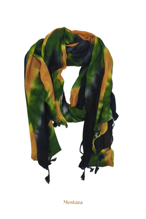Pañuelo Foulard Rayón Tie Dye Copacabana