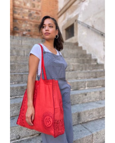 Bolso tela grande Sol de Om Bolso tela grande Sol de Om
