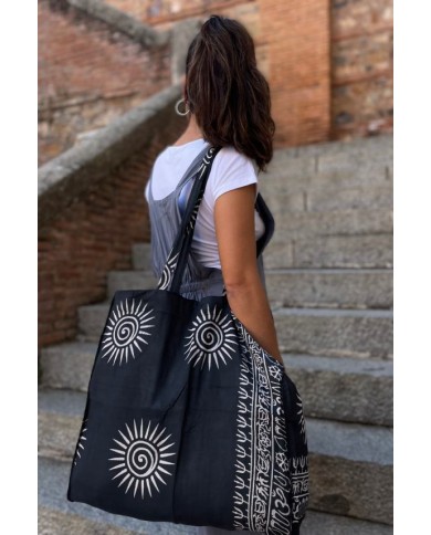 Bolso tela grande Sol de Om Bolso tela grande Sol de Om