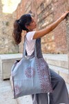 Bolso tela grande Sol de Om Bolso tela grande Sol de Om