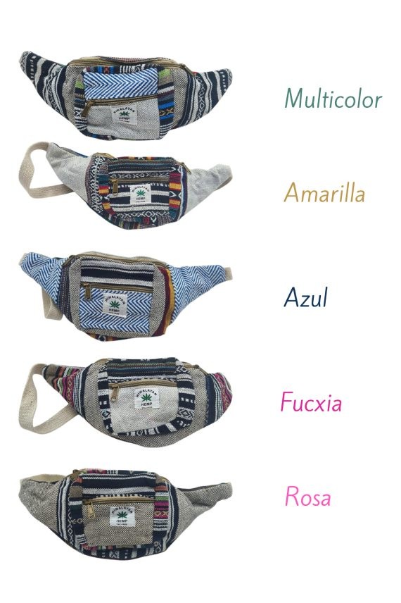 Riñonera Anore Algodón Cáñamo