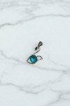 Colgante Plata Cisne Turquesa