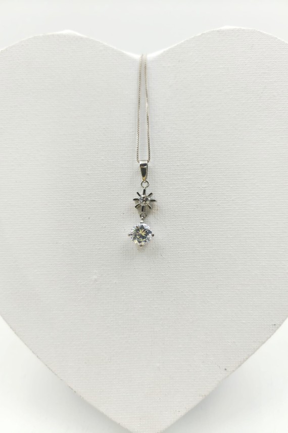 Colgante Plata Estrella Colgante Plata Estrella