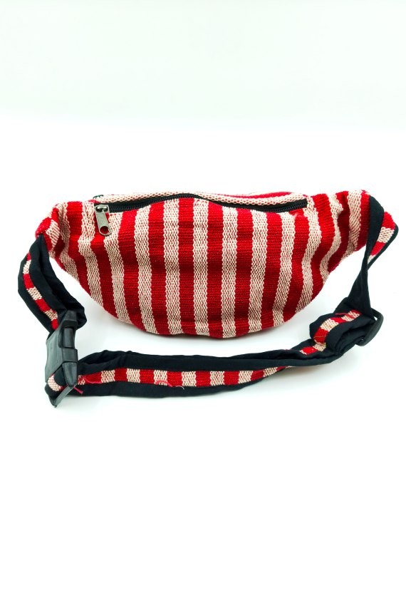 Riñonera Nepal Rayas Crema Riñonera Nepal Rayas Crema