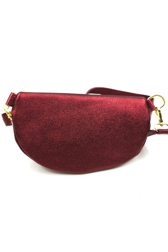 Riñonera de piel con cremallera y correa ajustable Samarkanda Riñonera de piel con cremallera y correa ajustable Samarkanda