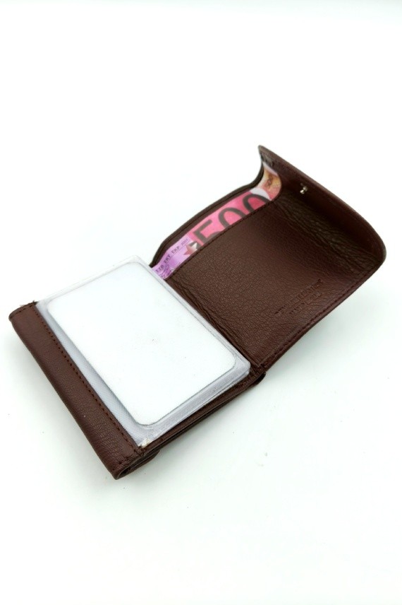 Monedero Piel Compacta Aadi