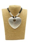 Collar Corazón Hestia Zamak