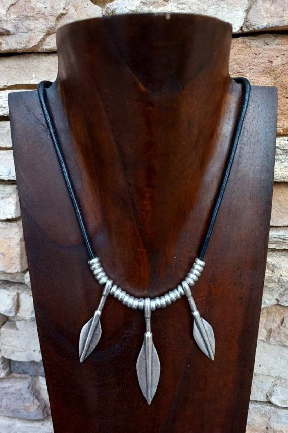 Collar Encerado Zamak Arrow Collar Encerado Zamak Arrow