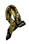 Pañuelo cuadrado animal print leopardo 70x70 Samarkanda