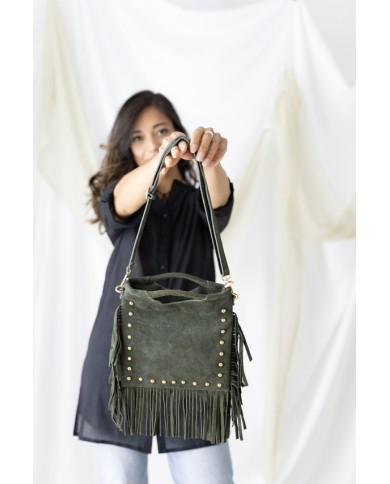 Bolso Piel Tachuelas Amazonia