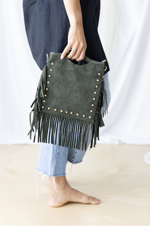 Bolso Piel Tachuelas Amazonia Bolso Piel Tachuelas Amazonia