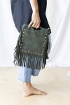 Bolso Piel Tachuelas Amazonia